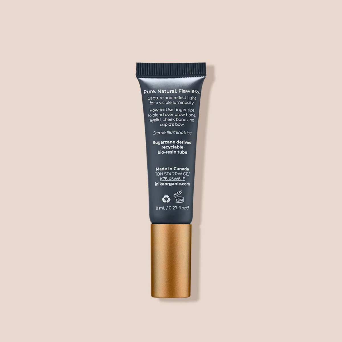 Organic cream illuminisor - pink pearl