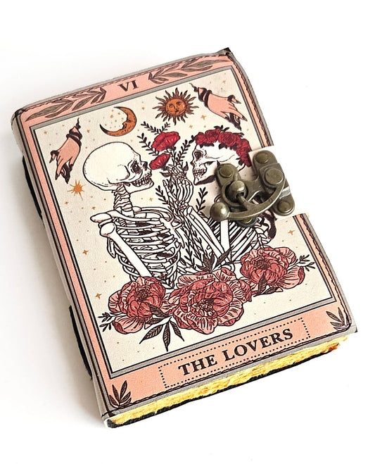 ‘The Lovers’ Leather Notebook