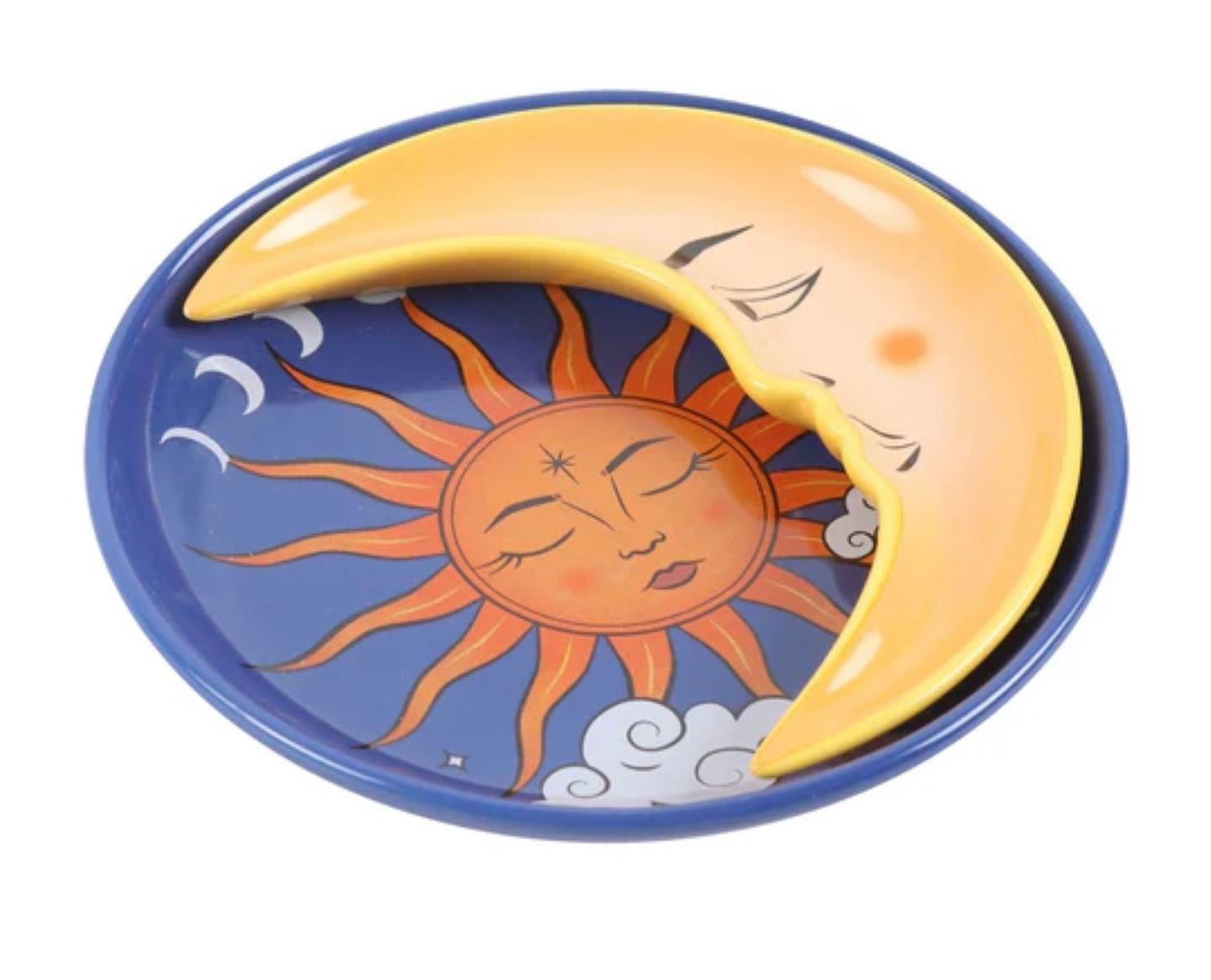 Sun & Moon stacking trinket tray